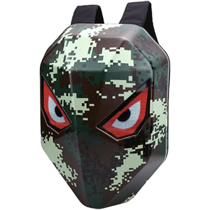 Estuche de Viaje Rígido para Casco de Motocicleta, Mochila Impermeable con Luces LED, Mochila con Ojos LED, Accesorios para Moto - Product Image 4