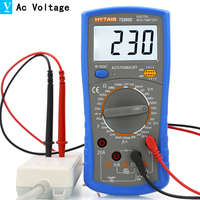 Multimeter Digital TS890D Ncv 1999 Hitungan Otomatis Mulai Ac/Dc Tegangan Meter Senter Lampu Belakang Universal Multitester
