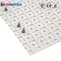 Feuille LED flexible en cuivre IP20, rouleau continu de 10 m, 24 V CC, pour l'éclairage de meubles, d'armoires et d'écrans commerciaux