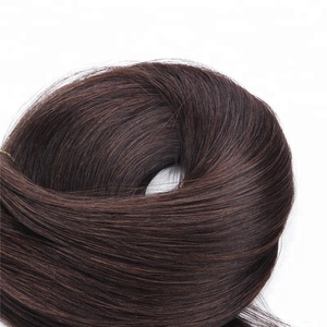 Extensiones de Cabello Humano Indio Pre-Adheridas con Punta en I, Color Marrón 2019, Hechas a Medida, 2 Gramos por Tira, de 10 a 30 Pulgadas - Product Image 5