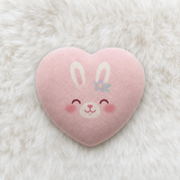 Broche Cœur Métallique Personnalisée Vigreat, Badge en Tôle Recouvert de Tissu Imprimé sur Mesure, Épingle Décorative Adorable, Collection Souvenir
