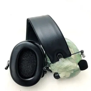 Copertura wireless di alta qualità di cancellazione del rumore della testa di sicurezza elettronica tattico paraorecchie per la caccia