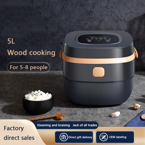 Bán Buôn 5 L Không Dính Đa Chức Năng Thông Minh Nồi Cơm Điện Hộ Gia Đình Điện Nhựa Nhà Ở Mái Chèo Cho Khách Sạn Đo Cup - Product Image 2