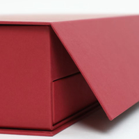 Boîte cadeau double tiroir pour la Journée de la Femme, avec logo en feuille d'argent, impression personnalisée sur papier d'art spécialisé, pour rouge à lèvres, brillant à lèvres, produits de beauté et articles de blogueuses beauté