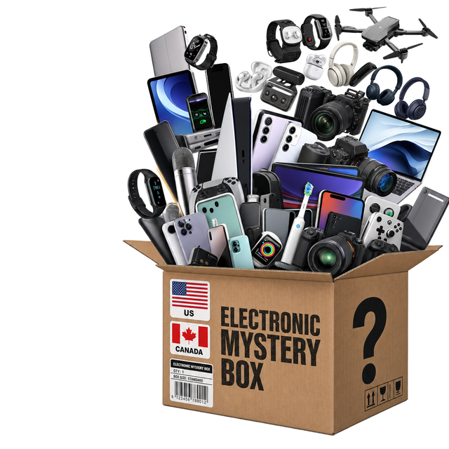 2026 Advanced 3C Mixed Electronics Lucky Mystery Box 1-3 Pcs Random Pick Smart Watch Speaker TWS Earbuds Surprise Gift