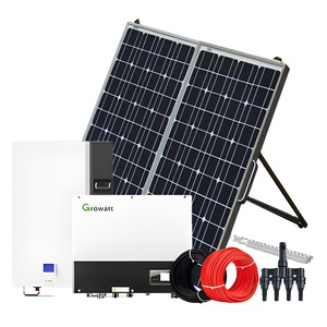Système solaire hors réseau pour la maison 10-20KW, contrôleur PWM/MPPT lithium-ion, panneaux en silicium polycristallin, garantie de marque de 5 ans - Product Image 6