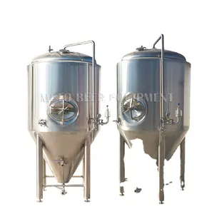 Conical beer fermenting process 10BBL 1000l beer fermentation tank