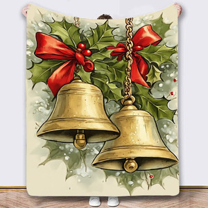 Merry Christmas Reindeer Truck Flannel <b>Blanket</b> Throw <b>Blanket</b> Nap <b>Blanket</b> Party Decor Xmas Gift Reversible Cozy Warm Custom Print - Product Image 3