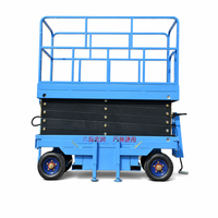 Table élévatrice à ciseaux électrique de 500 kg de capacité, hauteur de levage 8 m, pour ligne de production, prix d'usine, vente en gros, CE, OEM