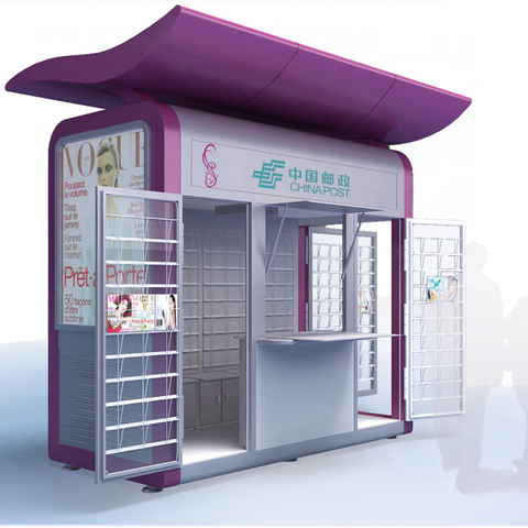 High Quality Modern Prefab Service Kiosk for Outdoor Furniture