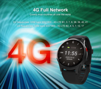 Reloj Inteligente L19 Pro 4G con GPS, Pantalla Táctil, Termómetro, Botón SOS, Detección de Caídas, Carga de Datos de Salud