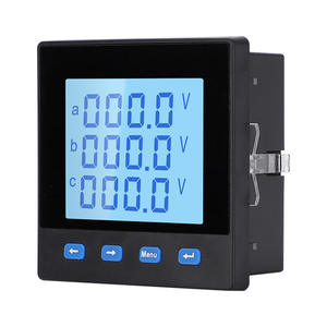 Compteur de puissance multifonctionnel numérique triphasé à écran LCD, courant, tension, fréquence, puissance, énergie combinées, communication RS485 - Product Image 5