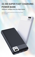 Banque d'alimentation portable ultra-mince 10000mAh avec charge ultra-rapide 40W pour iPhone et téléphones mobiles, batterie Li-polymère