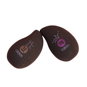 Huevos de Maquillaje de Edición Limitada de la Suerte de las Doce Constelaciones, No Comestibles, Impresión a Color Súper Suave, Polvo Negro, Serie Frutas - Product Image 3