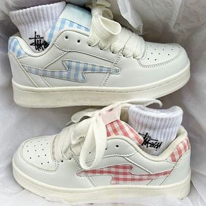Nouvelles Chaussures Décontractées Printemps-Automne 2026 pour Femme, à Semelle Épaisse, Polyvalentes, Tendance Ins, Respirantes, Blanches - Product Image 3