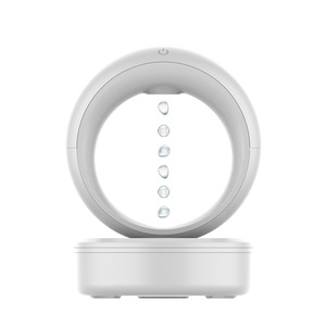 Nouveau diffuseur d'arômes anti-gravité à gouttelettes d'eau inversées, grand volume de brume, peut ajouter des huiles essentielles, lumière d'ambiance, pulvérisation silencieuse, en plastique - Product Image 5