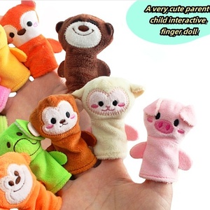 Đáng yêu tùy chỉnh trẻ em tay con rối động vật tất cả các loại động vật figger con rối khỉ vịt gấu trúc thỏ lợn ếch ngón tay con rối - Product Image 3