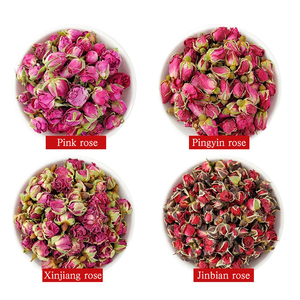 ตัวอย่างฟรีจีนสีชมพูกุหลาบตาธรรมชาติแห้งชาดอกไม้ - Product Image 5