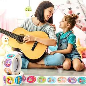 Pegatinas de Recompensa Dentales Personalizadas <span class=keywords><strong>para</strong></span> Niños, Rollo de Etiquetas Autoadhesivas con Dibujos Animados <span class=keywords><strong>para</strong></span> el Cepillado de <span class=keywords><strong>Dientes</strong></span>, <span class=keywords><strong>para</strong></span> Dentistas, Maestros y Material Escolar - Product Image 5