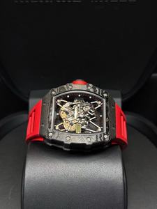 ราคาขายส่ง RM นาฬิกาฮิปฮอปคุณภาพสูง สแตนเลสสตีล ETA เครื่องจักรกลโครโนกราฟ หน้าปัดแซฟไฟร์ กันน้ำ 5BAR - Product Image 4