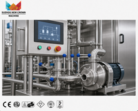 Automatische PET-flesvulfles- en afsluitmachine voor sinaasappelsap en fruitdranken, 200ml-2000ml, op maat gemaakte oplossing