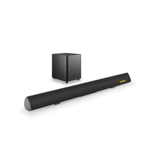 80W Powered Home Theatre With 2.1Channel Surround Sound for V5.3 Wireless 8inch Subwoofer <b>RGB</b> LED Remote <b>Control</b> Wireless Soundb - Product Image 4