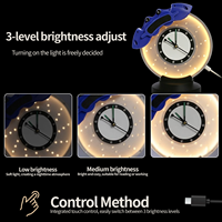 Lampe de bureau moderne LED 3D tendance 2026 en forme de disque de frein de course, veilleuse pour chambre, garage, décoration, cadeau pour passionné de voiture, lumière d'ambiance