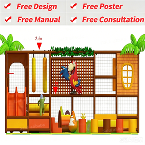 Modular Design Kids Indoor Playground Equipment for Children with Soft Interactive Floor Games and LED <b>Lights</b> - Product Image 3