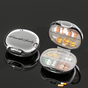 Nouvelle conception, mini boîte à pilules de voyage, bonne étanchéité, détachable, portable, en plastique, conteneur à médicaments, personnalisable - Product Image 1