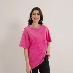 Camisetas de algodón para hombre, camisetas de gran tamaño Vintage de manga corta con cuello redondo, Camisetas básicas informales, camisetas Vintage de manga corta - Product Image 2