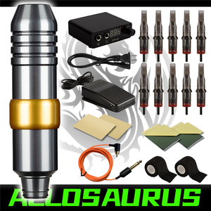 Kit de Máquina de Tatuaje de Aleación de Aluminio Directo de Fábrica, para Delineado y Sombreado PMU, Aluminio Duradero, Suministro al por Mayor, Kit de Tatuaje Profesional - Product Image 2