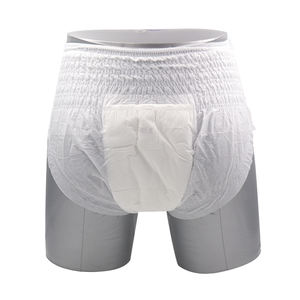 ผ้าอ้อมผู้ใหญ่สำหรับป้องกันชายมีคุณสมบัติการพิมพ์การออกแบบทางกายวิภาคป้องกันการรั่วไหลของปัสสาวะ - Product Image 6