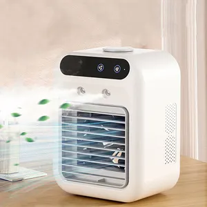 Usb Chargeable Mini Water, Air Cooler Mist Fan For Table Use/