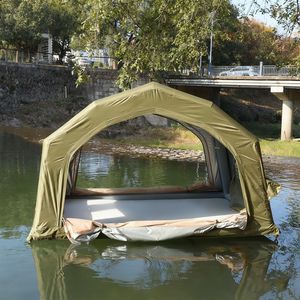 Tente gonflable d'extérieur pour le <span class=keywords><strong>camping</strong></span> sur terre, tente de <span class=keywords><strong>camping</strong></span> aquatique avec grand espace, imperméable et portable - Product Image 2