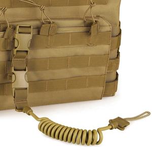 Sangle tactique de chasse anti-perte avec câble spiralé sécurisé et sangle élastique pivotante - Product Image 4