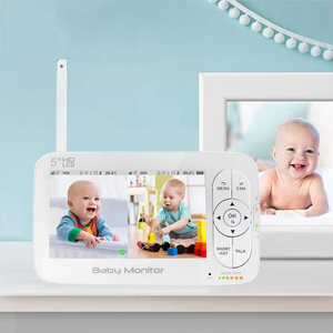 Được xây dựng trong bài hát ru ánh sáng ban đêm VOX Chế độ chia màn hình xem hai cách nói chuyện không dây <span class=keywords><strong>video</strong></span> bé Màn hình máy ảnh với màn hình hiển thị không có wifi - Product Image 2