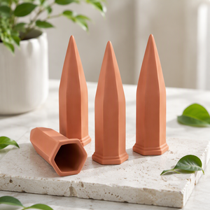 Il Funzionamento di Terracotta Irrigazione Spike Bottiglia-Impianto di Trattamento Delle Acque, Pianta di Auto Sistema di Irrigazione <span class=keywords><strong>per</strong></span> Pianta Waterer - Product Image 1