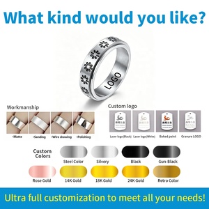 Anello <span class=keywords><strong>Oura</strong></span> Personalizzato con Incisione, Anelli alla Moda per Uomo e Donna, Accessorio Impermeabile per Monitoraggio Fitness - Product Image 4