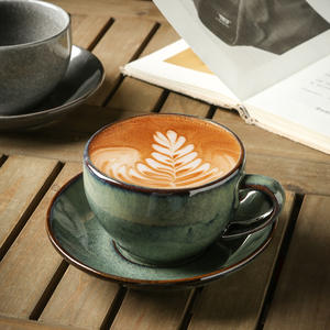 Taza de oficina Retro Mineral <span class=keywords><strong>Botanica</strong></span>, taza de té de cerámica de alto nivel de apariencia, taza de desayuno, segura para lavavajillas, minimalista para fiesta - Product Image 6