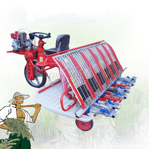 Petit planteur de riz manuel repiqueur de semis de retraite à double rangée transplanteur de riz ventes directes d'usine - Product Image 6