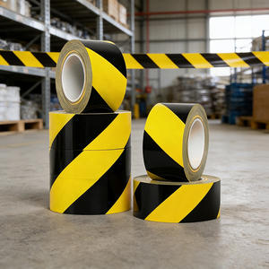 Ruban adhésif PVC ESD et d'emballage personnalisé avec logo - Ruban d'avertissement transparent BOPP 2,5 mm, ruban en mousse pour fixation de cadres photo et panneaux KT - Vente en gros - Product Image 1