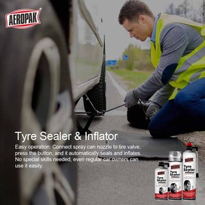 Sellador de Neumáticos de Emergencia Aeropak 500ml, Reparación Rápida para Autos/<span class=keywords><strong>Motos</strong></span>/Bicicletas/Neumáticos sin Cámara, Portátil para Viajes - Product Image 3