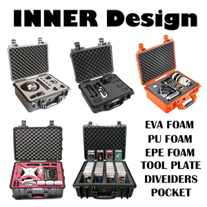 Trường hợp nhựa cứng cho rượu vang cuối cùng và tinh thần du lịch tàu sân bay với bánh xe cho các loại trường hợp thẻ thể thao các loại thiết bị - Product Image 5