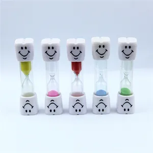 Trẻ Em bán buôn Bàn Chải Đánh Răng Timer Smiley Đồng Hồ Cát Cát Cho Đánh Răng Trẻ Em Răng Trò Chơi Giờ