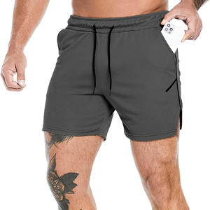 Servicio OEM, Diseño de Pantalones Cortos para Hombre, Bolsillo de Lona Bordado, Cintura Elástica, Patrón Transpirable, Secado Rápido, Nailon/Algodón, Casual, Gimnasio - Product Image 2