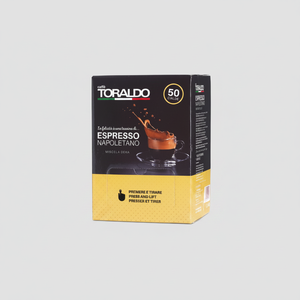 Toraldo Descafeinado, Juego de 50 Cápsulas Reutilizables de Café de 44 mm con Tapa, Material de Papel, 0.14/ Cápsula - Product Image 2