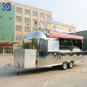 CAMPTRL Consession Trailer Food Trailer Air Stream Café Food Truck avec cuisine complète BBQ Mobile Bar Shop Store - Product Image 5