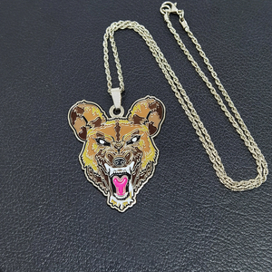 Collar de metal esmaltado al por mayor Oneway, colgante de moda personalizado, medalla bonita, estilo antiguo y moderno, color y tamaño personalizables - Product Image 4