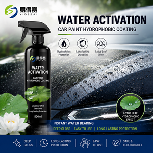 Revêtement Céramique Verre pour Voitures – Brillance Professionnelle, Protection Hydrophobe pour Peinture, Application Facile par Pulvérisation et Essuyage, Effet Mouillé - Product Image 1