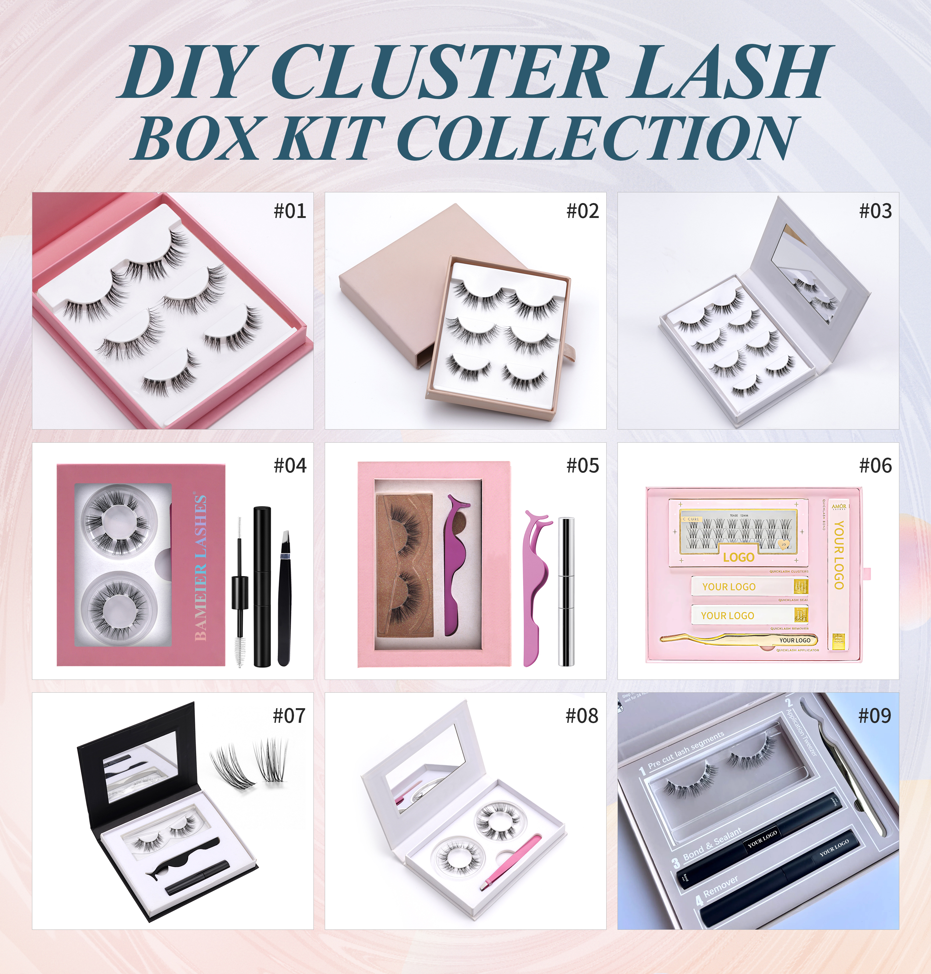 diy lash box